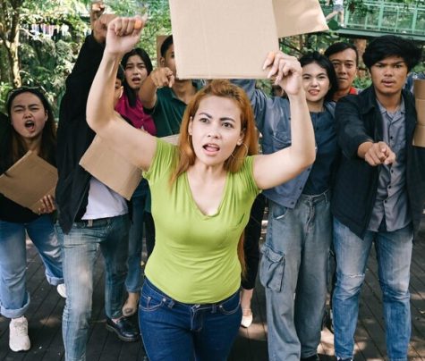 At a Protest in Texas