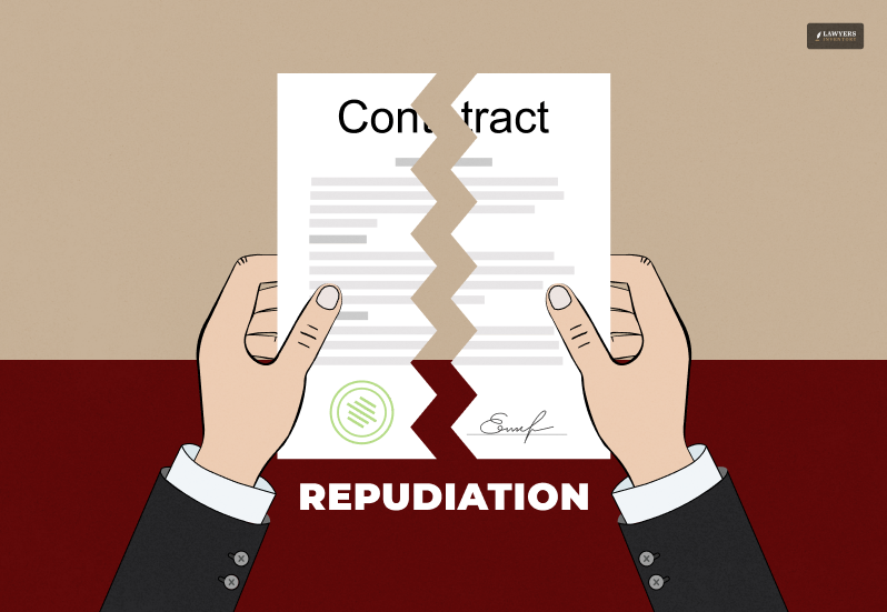 What is Repudiation Contract Law?