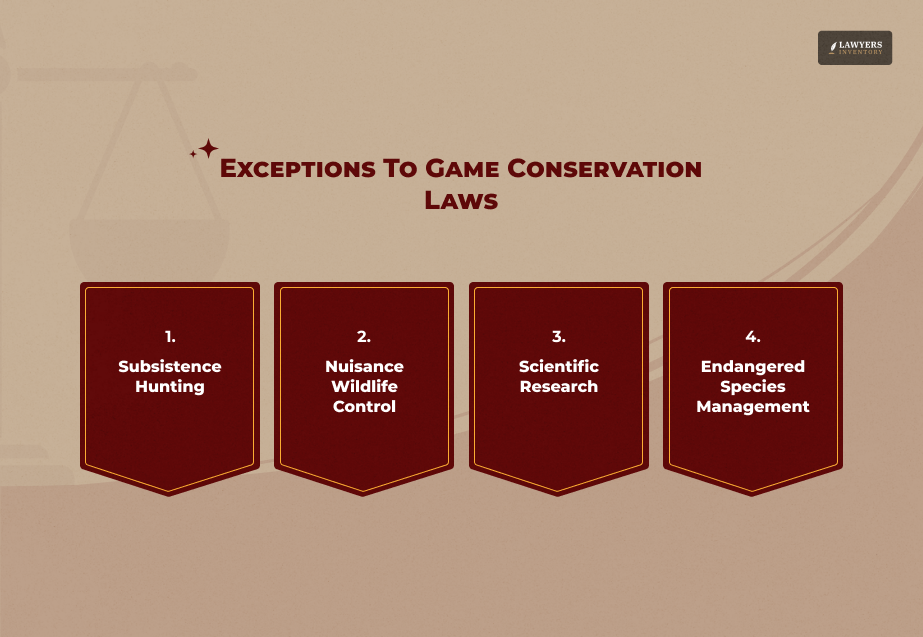 Are There Any Exceptions To Game Conservation Laws