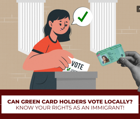 can green card holders vote locally