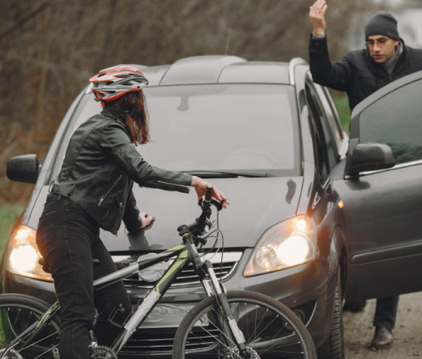 Causes of bicycle accidents