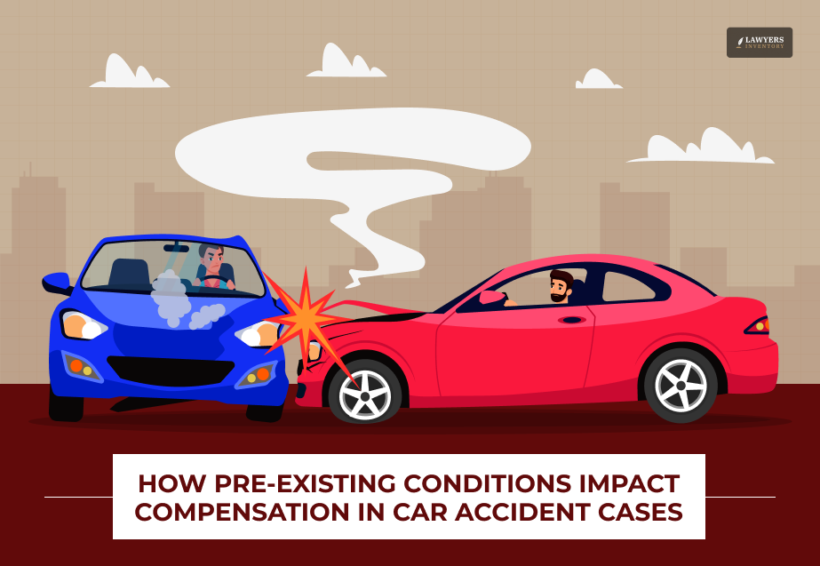 car accident aggravated pre-existing condition settlement