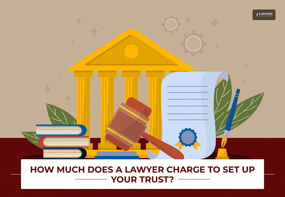 how much do lawyers charge to set up a trust