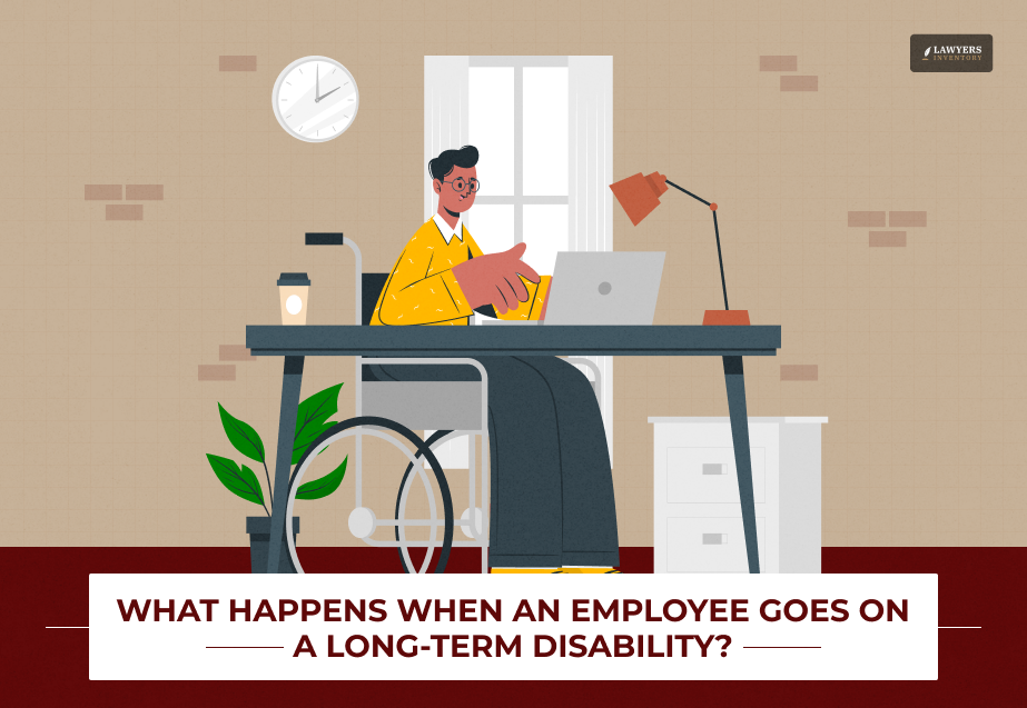 what happens when an employee goes on long-term disability