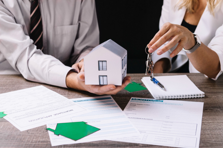 Urban development on private property