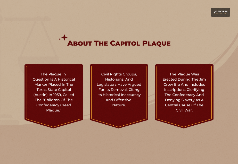 What Is the Capitol Plaque