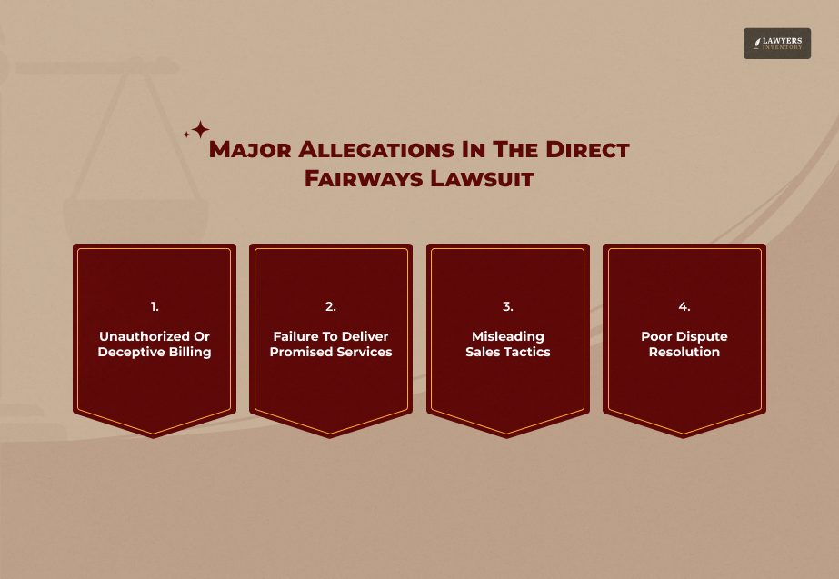 Claims In The Direct Fairways Lawsuit