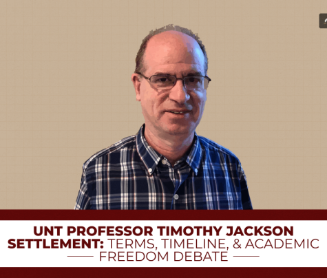 unt professor timothy jackson settlement