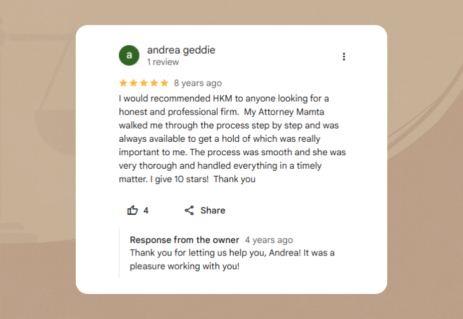 HKM Employment Attorneys GMB Review 2