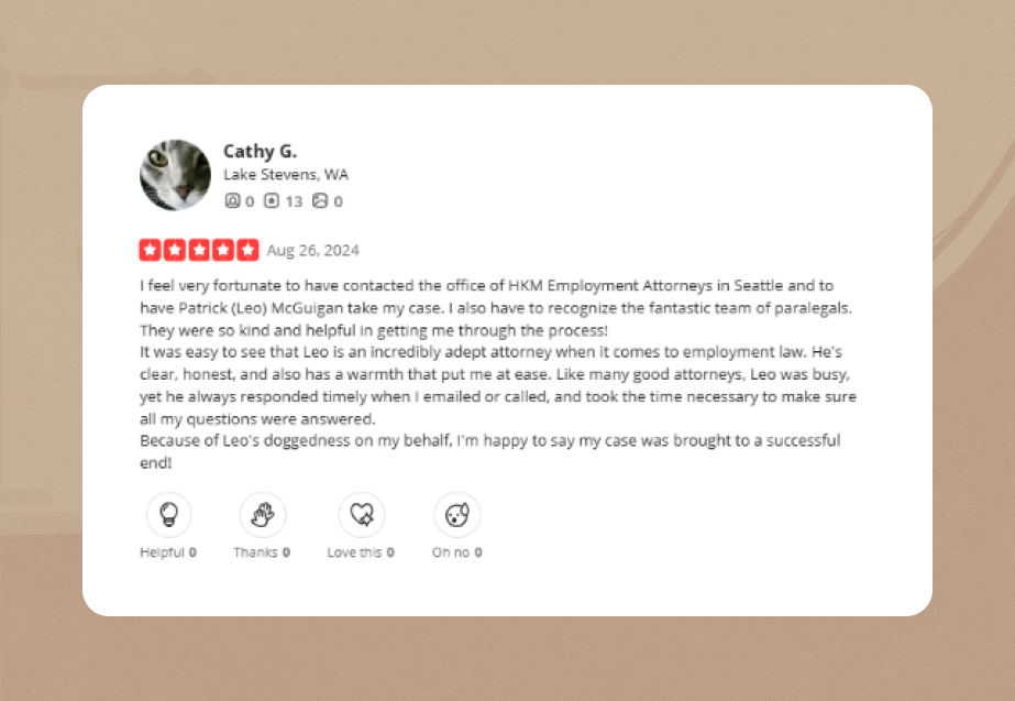 HKM Employment Attorneys Review 1