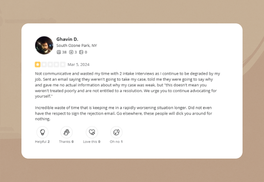 HKM Employment Attorneys Review 4