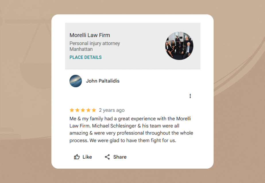 Morelli Law Firm Review 6