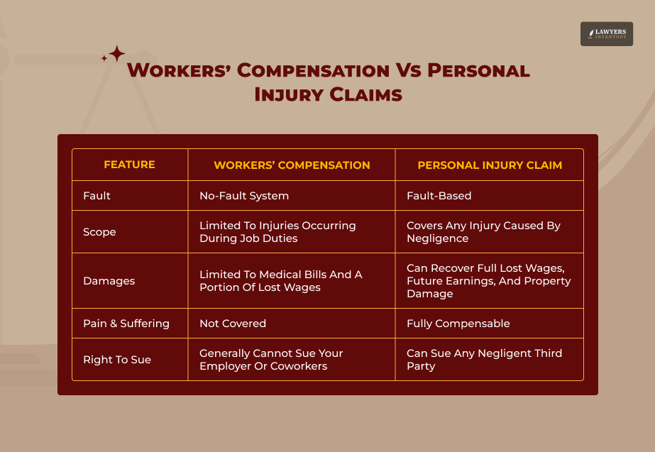Workers’ Compensation Vs Personal Injury Claims_ Understanding Your Legal Options