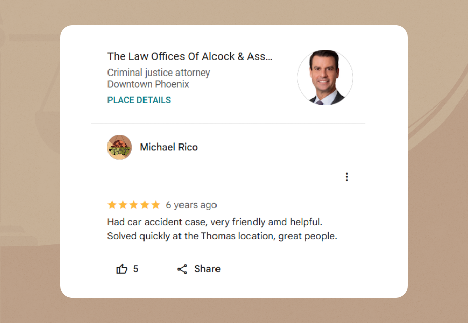 alcock and associates Review 5