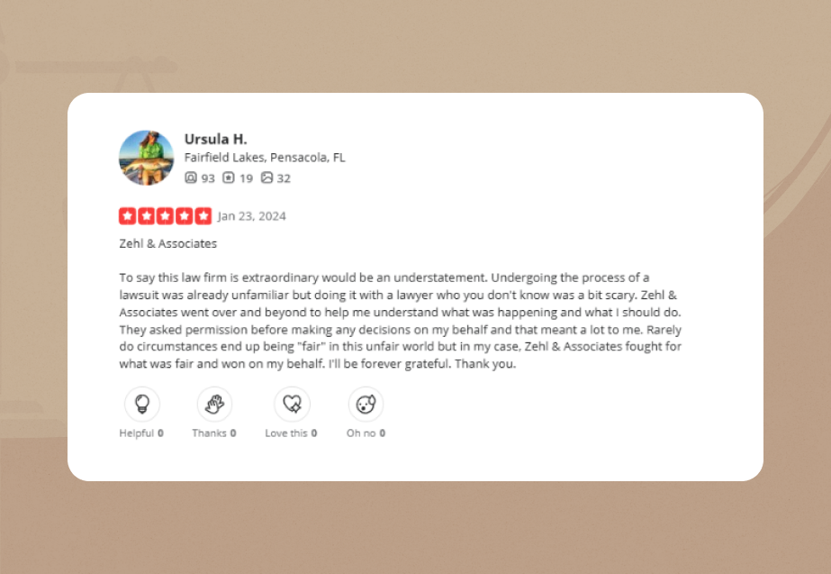 zehl and associates Review 2