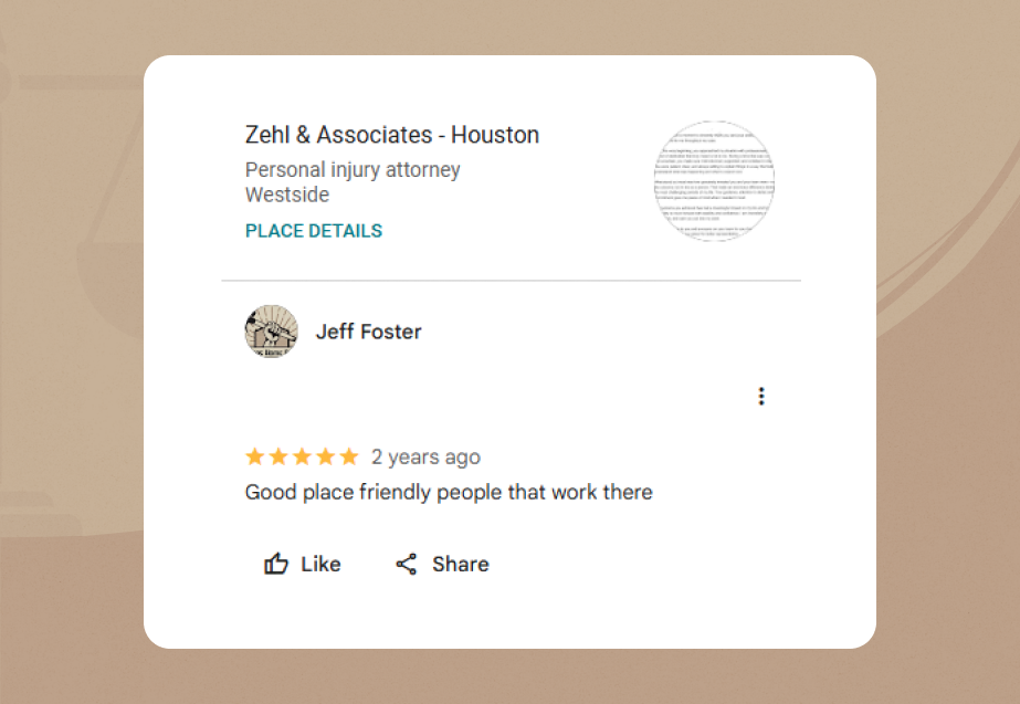 zehl and associates Review 6