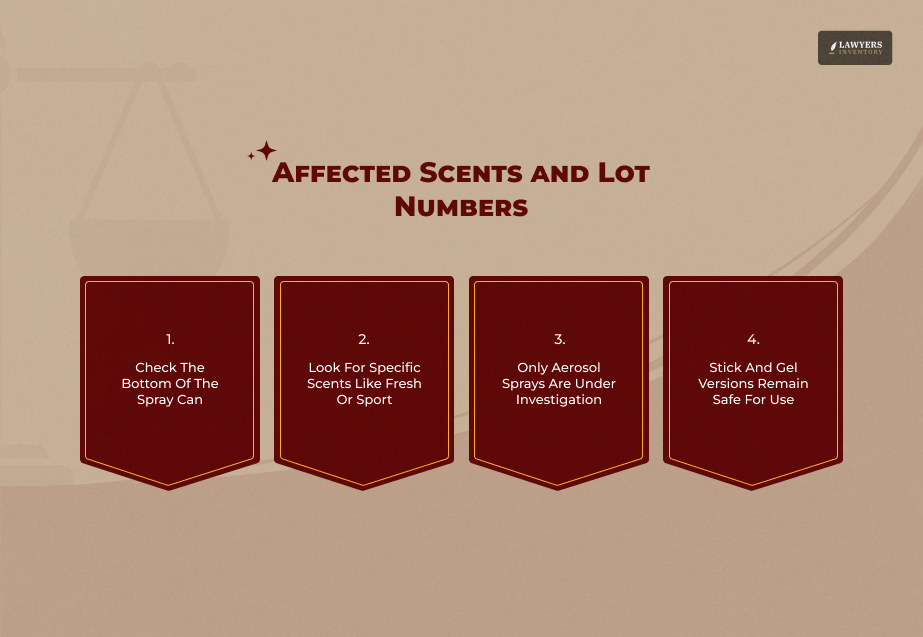 Affected Products And Batch Identification