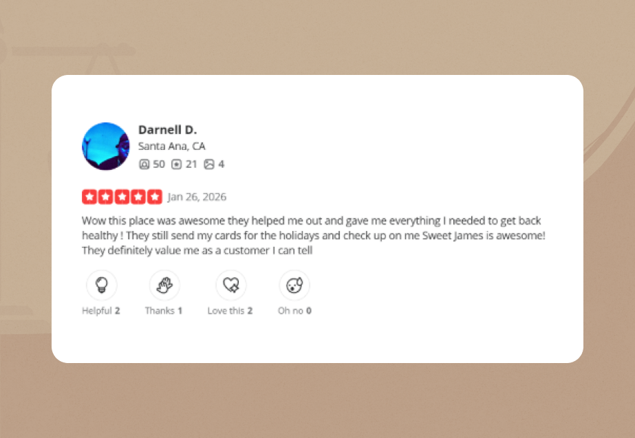 Sweet James Accident Attorneys Yelp Review 3
