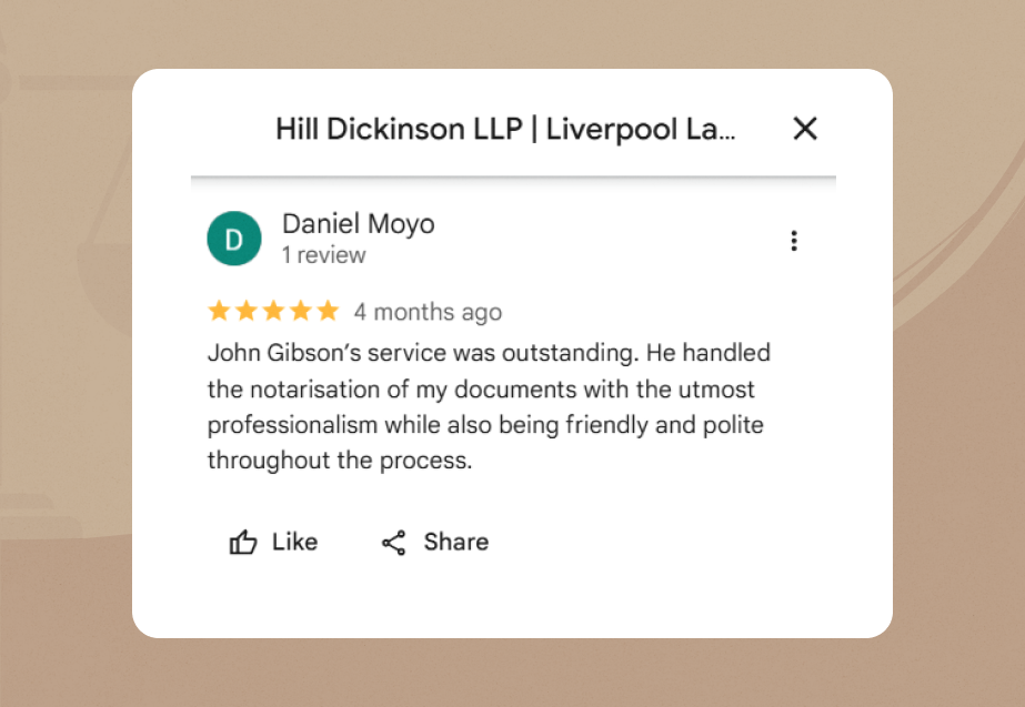 hill dickinson GMB Review 1