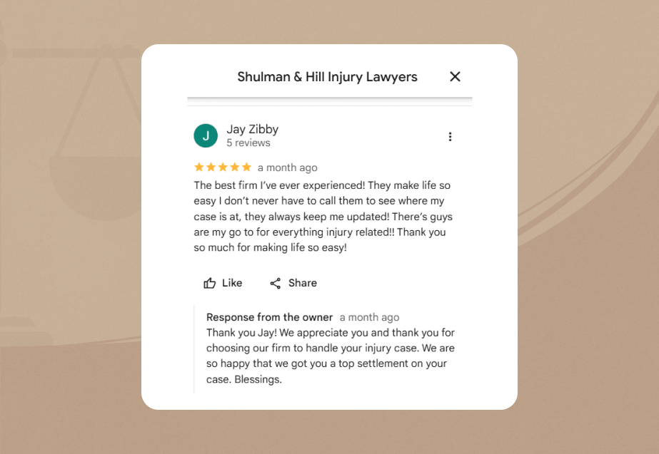 shulman and hill GMB review 2