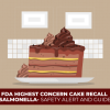 FDA Highest Concern Cake Recall Salmonella – Safety Alert And Guide