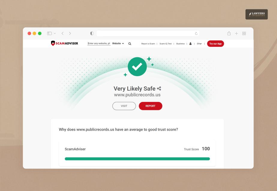 Scam Detection for Publicrecords