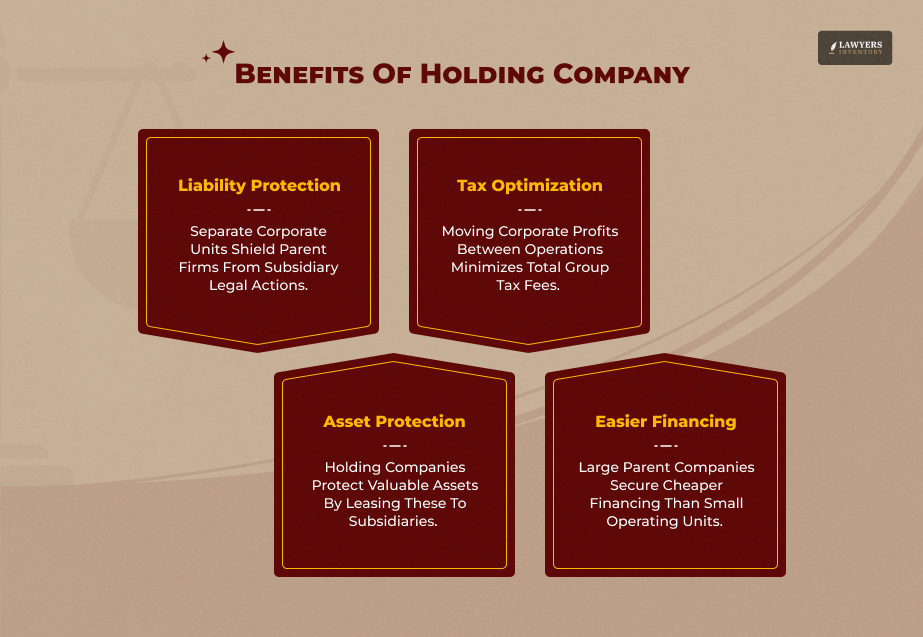 Benefits of Holding Company