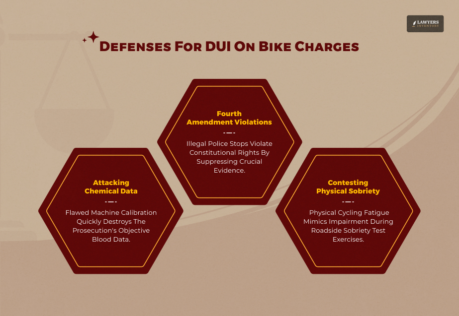 Defenses For DUI On Bike Charges